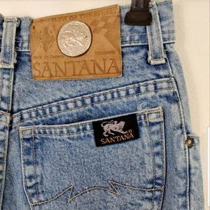 Vintage Parasuco Santana High Rise Stonewash Mom Jeans size 27